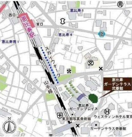 恵比寿ガーデンテラス弐番館の物件内観写真